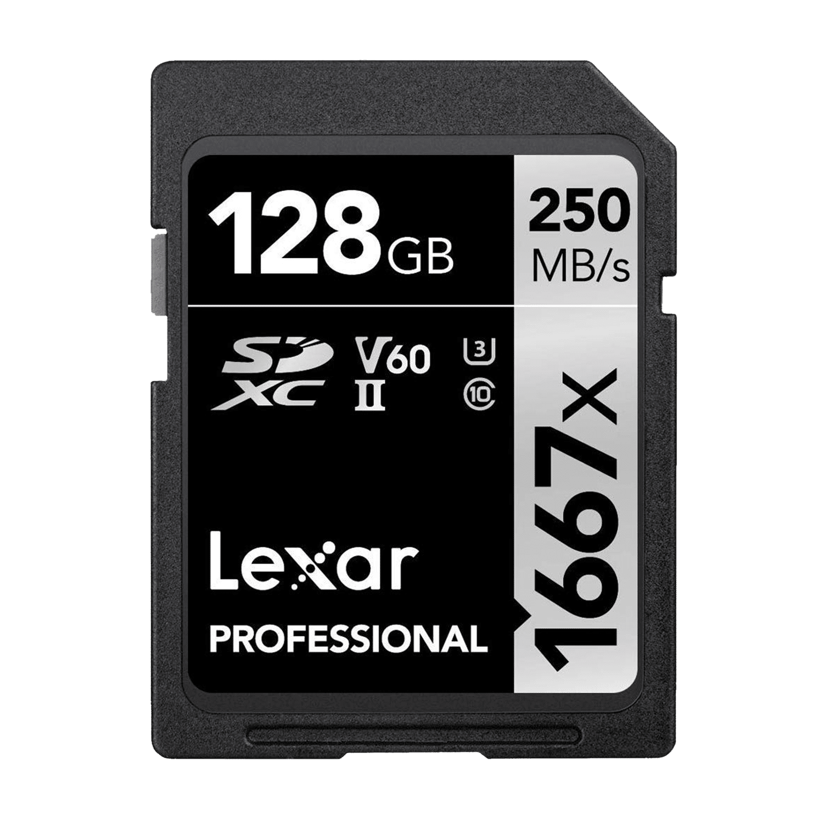 Buy Lexar Professional 1066x SILVER Series SDXC 128GB Class 60